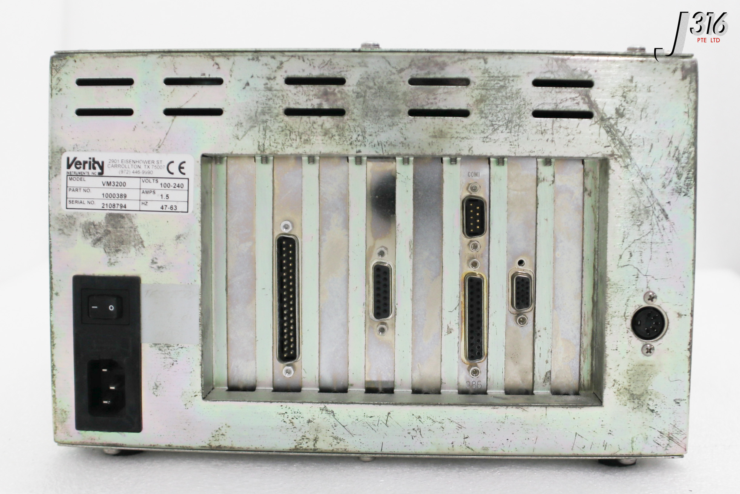 37200 VERITY MONOCHROMATOR ENDPOINT DETECTOR CONTROLLER, P/N